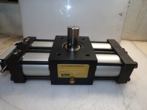 NEW PARKER 2" BORE AIR / OIL OPERATED ROTARY ACTUATOR 250 PSI PTR206-060E-AB23-C