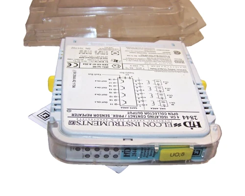 NEW ELCON INSTRUMENTS 4 CHANNEL ISOLATING CONTACT PROXIMITY SENSOR REPEATER 2844