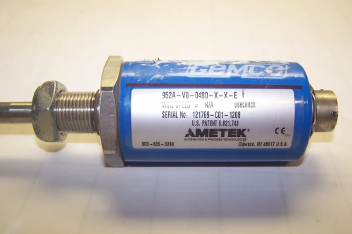 AMETEK GEMCO LINEAR DISPLACEMENT TRANSDUCER 4 FT 3 IN PROBE 952A-V0-0480-X-X-E