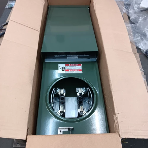 NEW EATON CHR9N9NKGSUG 125 AMP PEDESTAL POWER OUTLET PANEL RINGLESS 4-JAW