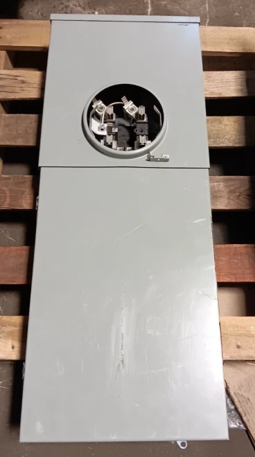 Eaton MBP200SD CMBXB200BTS 200 Amp Meter Breaker Nema 3R 1 Phase 120/240v 5 Jaw