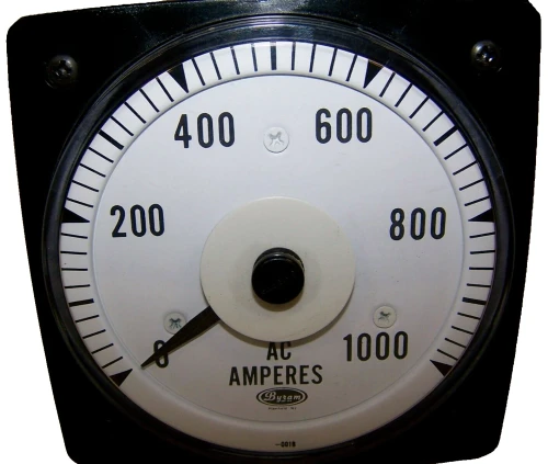 NEW BYRAM BLS 0-1000 AC AMPERES PANEL METER 491941-010