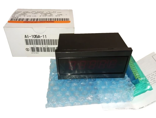 NEW WATANABE AI-105A-11 BCD 5 DIGIT LED REMOTE READOUT 5 VDC