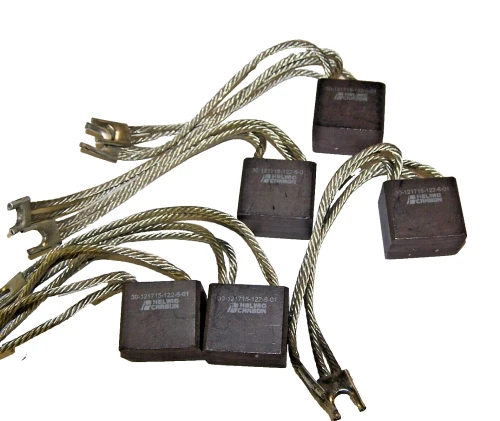 5) NEW HELWIG CARBON MOTOR BRUSHES 30-121715-122-6-01 LOT OF 5