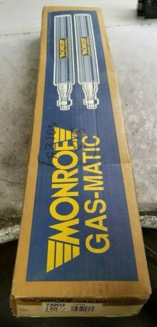 (2) NEW MONROE GAS-MATIC SUSPENSION STRUT CARTRIDGE FRONT 1 PAIR 73203