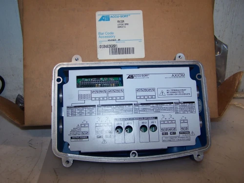 ACCU-SORT 0104636001 BAR CODE SCANNER WIRING BASE AXIOM