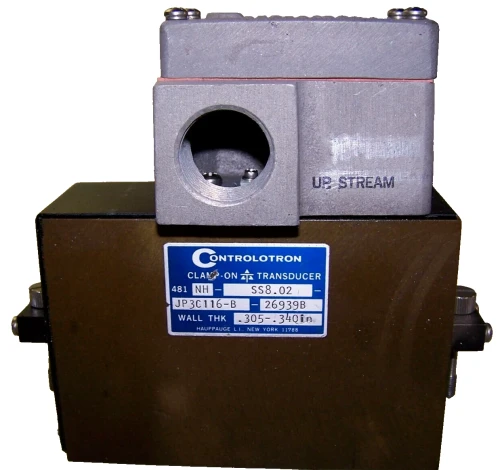 CONTROLOTRON CLAMP ON TRANSDUCER 3/4" NPT 481 NH-SS8.02