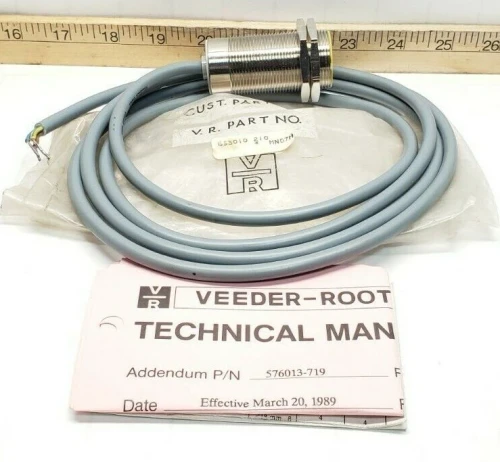 New Veeder Root Inductive Proximity Sensor Switch 250 VAC 30mm 653010-210