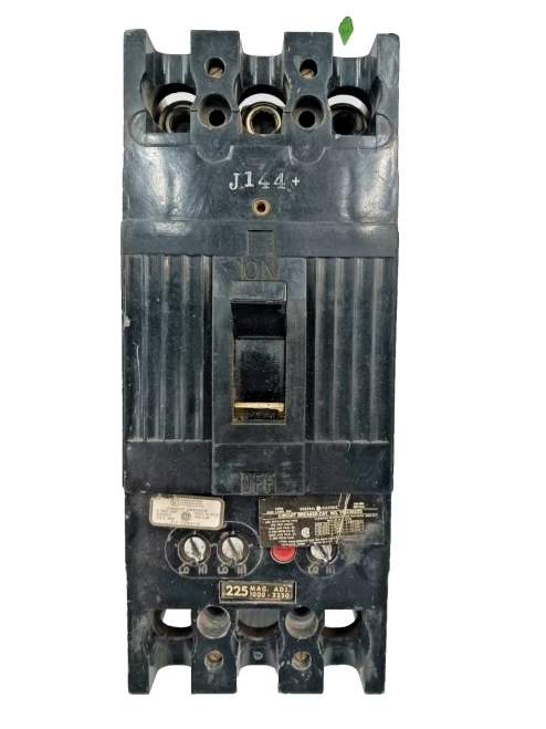 GE 225 Amp Circuit Breaker 3 Pole 600 VAC / 250 VDC TFJ236225