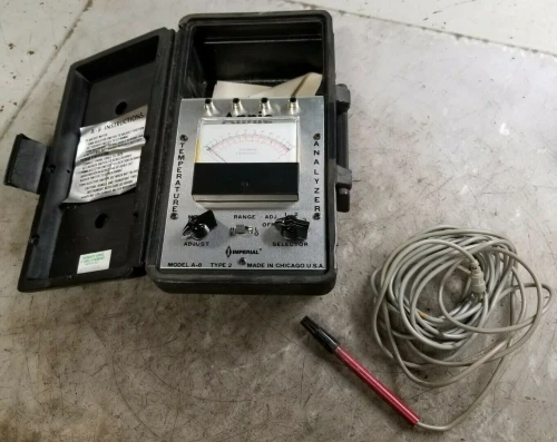 IMPERIAL TEMPERATURE ANALYZER MODEL A-8 TYPE 2