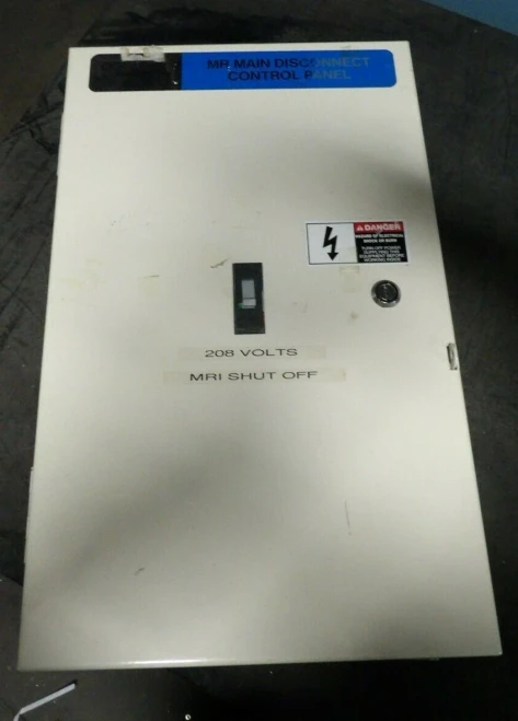 GE MEDICAL SYSTEMS 50 AMP MR MAIN DISCONNECT MRI CONTROL 3Ø 208 VAC PRI. R4503PG