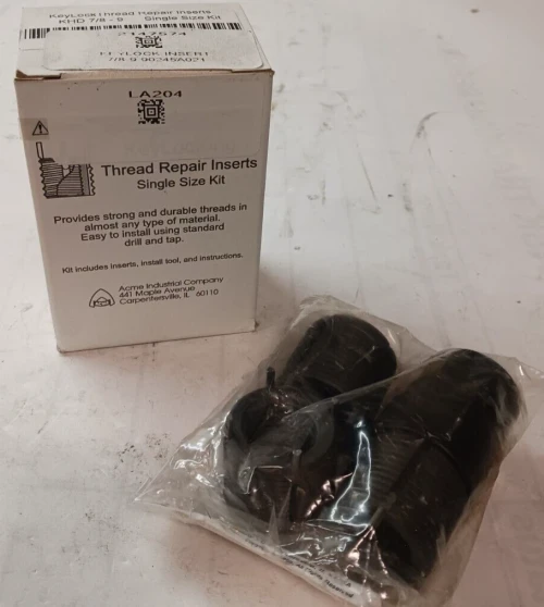 NEW ACME KHD KEYLOCK THREAD REPAIR INSERTS 215-067910 KHD7/8-9
