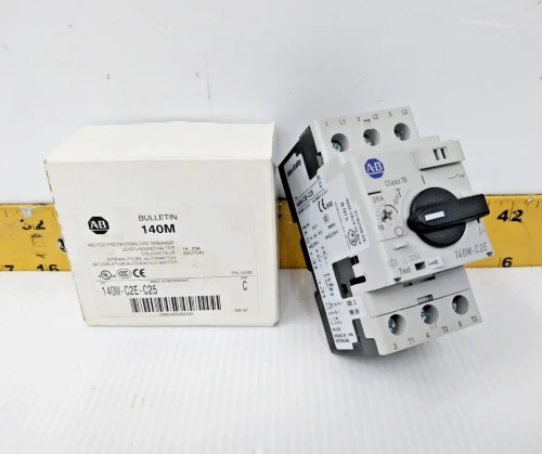New Allen-Bradley Motor Protector / Circuit Breaker 18 - 25 Amps 140M-C2E-C25