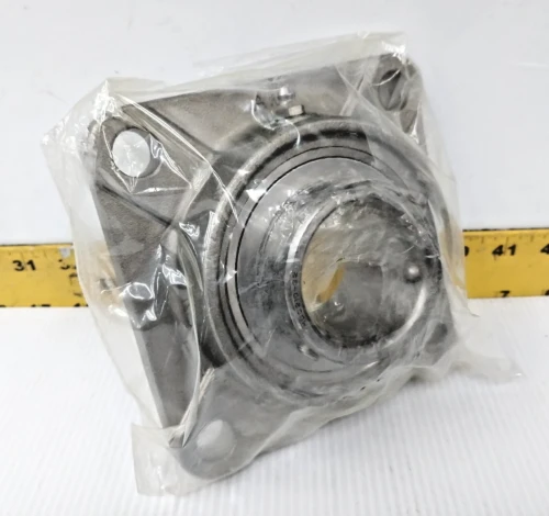 New ami Bearings Stainless Steel Flange Mount Bearing 2" Bore MUCF210-32 #2