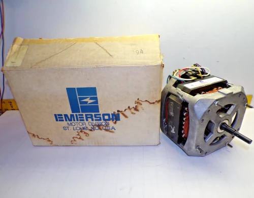 New Emerson 1/2 HP Auto Washer Replacement Motor 115V 1725/1140 RPM LW7271