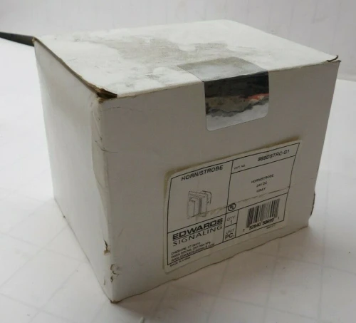 NEW EDWARDS SIGNALING 24 VDC HORN/STROBE GRAY 869DSTRC-G1