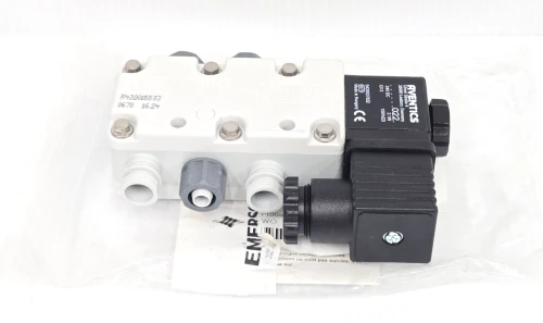 New Emerson Aventics 5/2 Directional Solenoid Valve 3/8" Ports 24 VDC R432015593