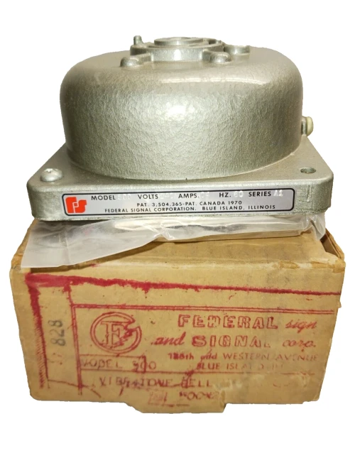 NEW FEDERAL SIGNAL 500-240-1 VIBRATING BELL MECHANISM
