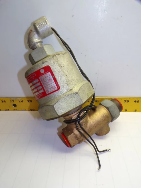NEW ITT 3/4" GENERAL CONTROLS MAGNETIC VALVE 110/120 VAC 28 WATT K10DB407