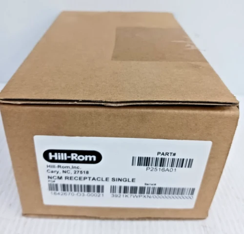 New Hill Rom P2516A01 NCM Single Receptacle