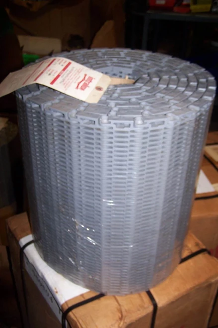 NEW INTRALOX 20' GREY FLUSH GRID CONVEYOR BELT 15.70" WIDTH 120 ROWS 76-8985-1