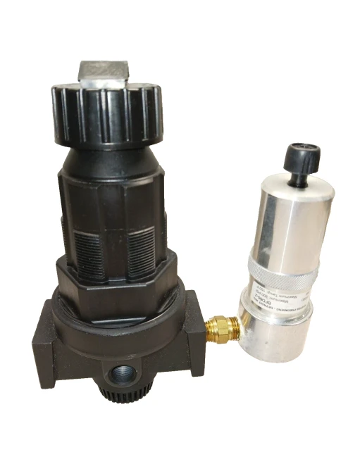 NEW MASTER PNEUMATICS 1/4" MINI AID FILTER BFD50-2 WITH REGULATOR R100-2SR343