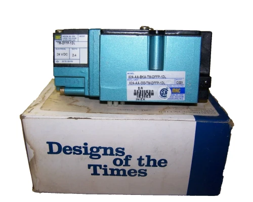 NEW MAC VALVES 24V SOLENOID VALVE 2.4W 25 - 150 PSI 82A-AA-BKA-TM-DFFP-1DL