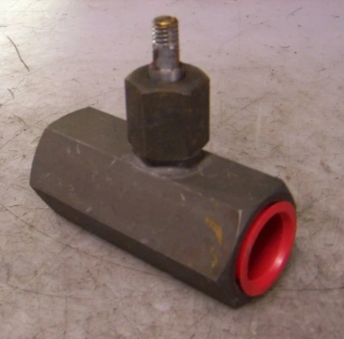 NEW NELES-JAMESBURY 1" BALL & STEM INLINE VALVE 3000 CWP 1" HP 2200 CT MOD A