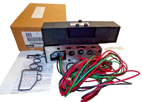 NEW PARKER 3/8" PNEUMATIC SOLENOID VALVE 120 VAC 145 PSI F5265BGB23A