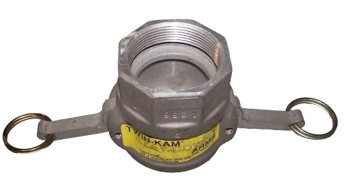 New OPW Kamlok 2" Aluminum Quick Coupler Twin-Kam Stay Down Arms 633-D