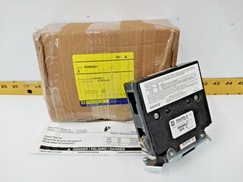 New Square D 1 N.O. Power Pole For Lighting Contactor 60A 600 VAC 9999SB21