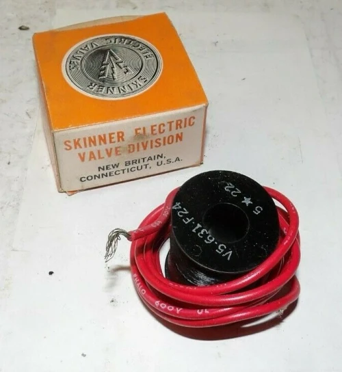 NEW SKINNER ELECTRIC VALVES 120 V COIL V5-631-F24