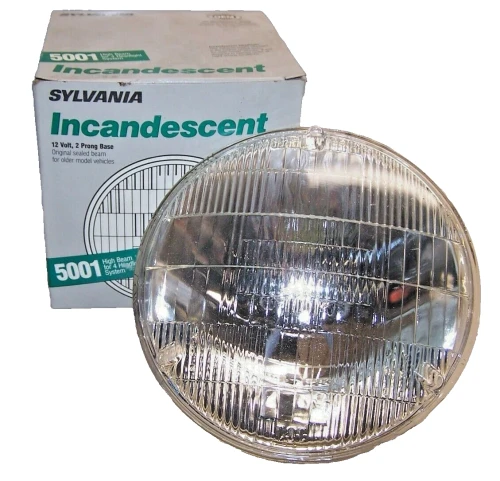 New Sylvania 5001 Incandescent High Beam Head Light