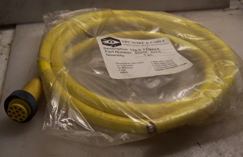NEW TPC 12 PIN 6' FEMALE 16 AWG QUICK CONNECT CABLE 83276