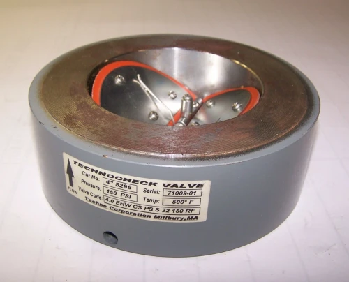 NEW TECHNOCHECK VALVE 150 PSI 500°F VALVE CODE 4.0 EHW CS PS S 32 150 RF 4" 5296