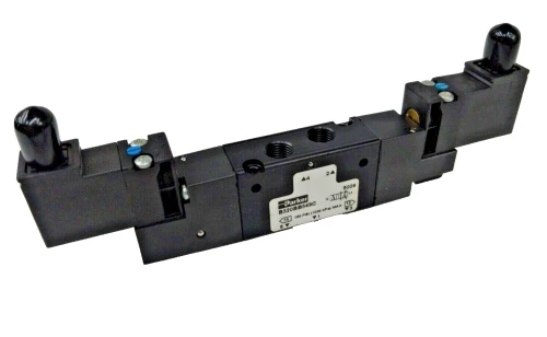 PARKER DOUBLE SOLENOID 4-WAY PNEUMATIC 2-POSITION VALVE B320BB549C