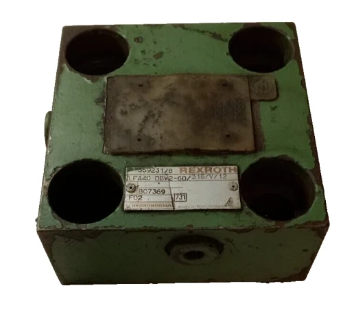 REXROTH 2-WAY HYDRAULIC CARTRIDGE VALVE 315 BAR SIZE 40 LFA40 DBW2-60/315/V/12