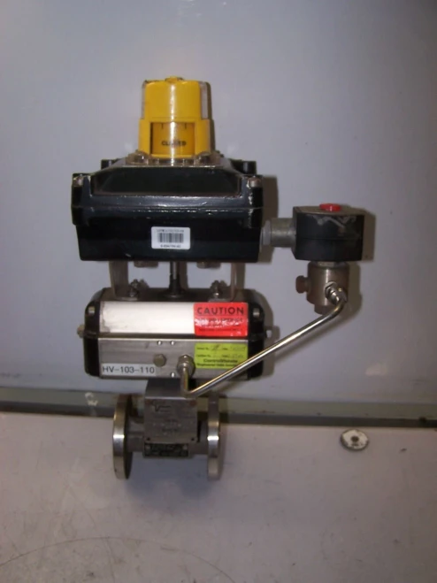 WORCESTER 1/2" ACTUATED STAINLESS STEEL BALL VALVE 275 CWP #150 E5166T150V1706