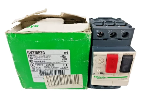 New Schneider Electric 13 - 18 Amp Motor Circuit Breaker 3 Pole 600 VAC GV2ME20