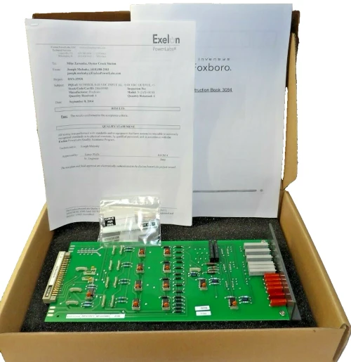 New Foxboro Model Summer Module N-2AX+SUM