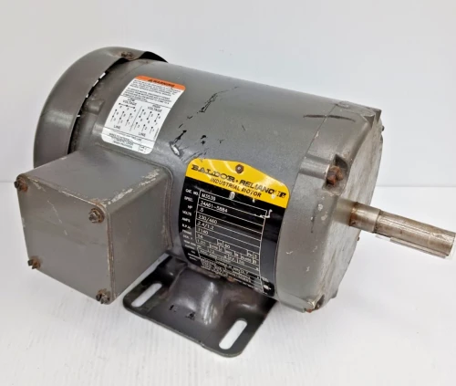 New Baldor .5 HP Ac Electric Motor 1140 Rpm 230/460 Vac 56 Frame TEFC M3539