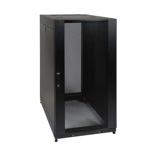 New Tripp-Lite 25U Standard Depth Half Height Server Rack Enclosure SR25UB