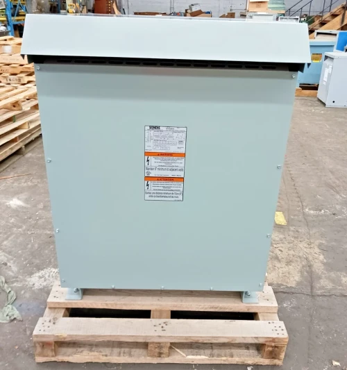 New Siemens 225 Kva Transformer 480 ▲HV 240 Delta 120 CT LV 3R 3F1Y225D16