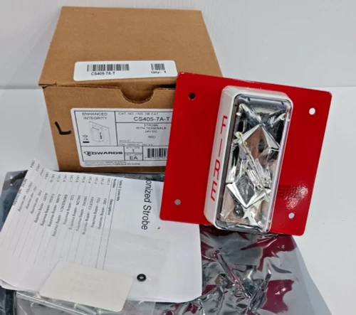 New Edwards EST CS405-7A-T Strobe with Terminals 24 Vdc