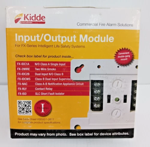 New Kidde FX-RLY Input Output Module for FX-Series Life Safety Systems