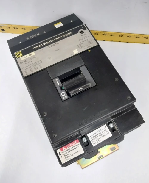 Square D 400 Amp I-Line Circuit Breaker 600 VAC 3 Pole LC36400