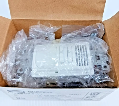New Hubbell LHDMMTS2-N-WH Lighthawk Dimming Mt Wall Switch Sensor 120/277 Vac