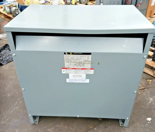 Square D 75 Kva 3 Phase Transformer 480 ▲ HV 208Y/120 LV Wye 75T3H #27
