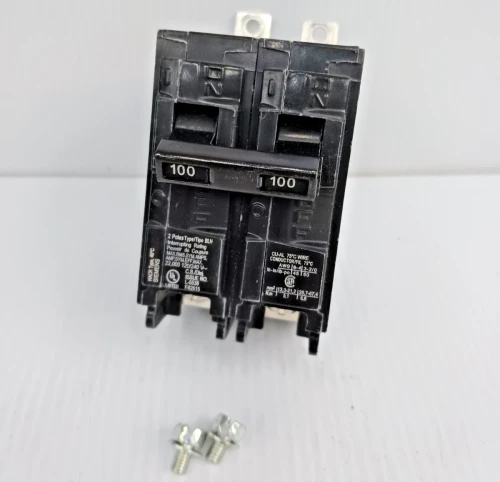 New Takeout Siemens 100 Amp Bolt on Circuit Breaker 2P 120/240 V B2100H
