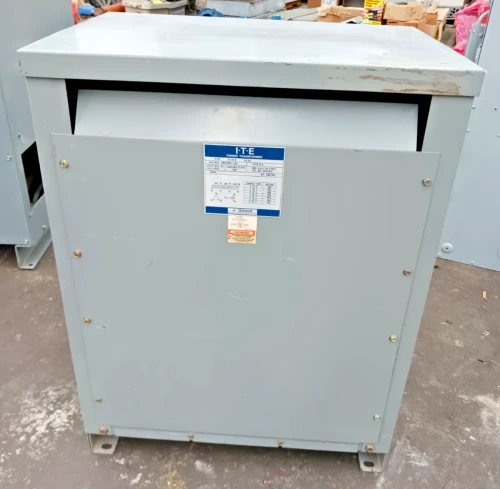 ITE 75 Kva 3 Phase Transformer 480 ▲HV 208Y/120 LV Wye 3F3Y075 Copper